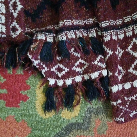 Anthropologie Fringed Vera's cardigan by Mothl - Picture 5 of 5